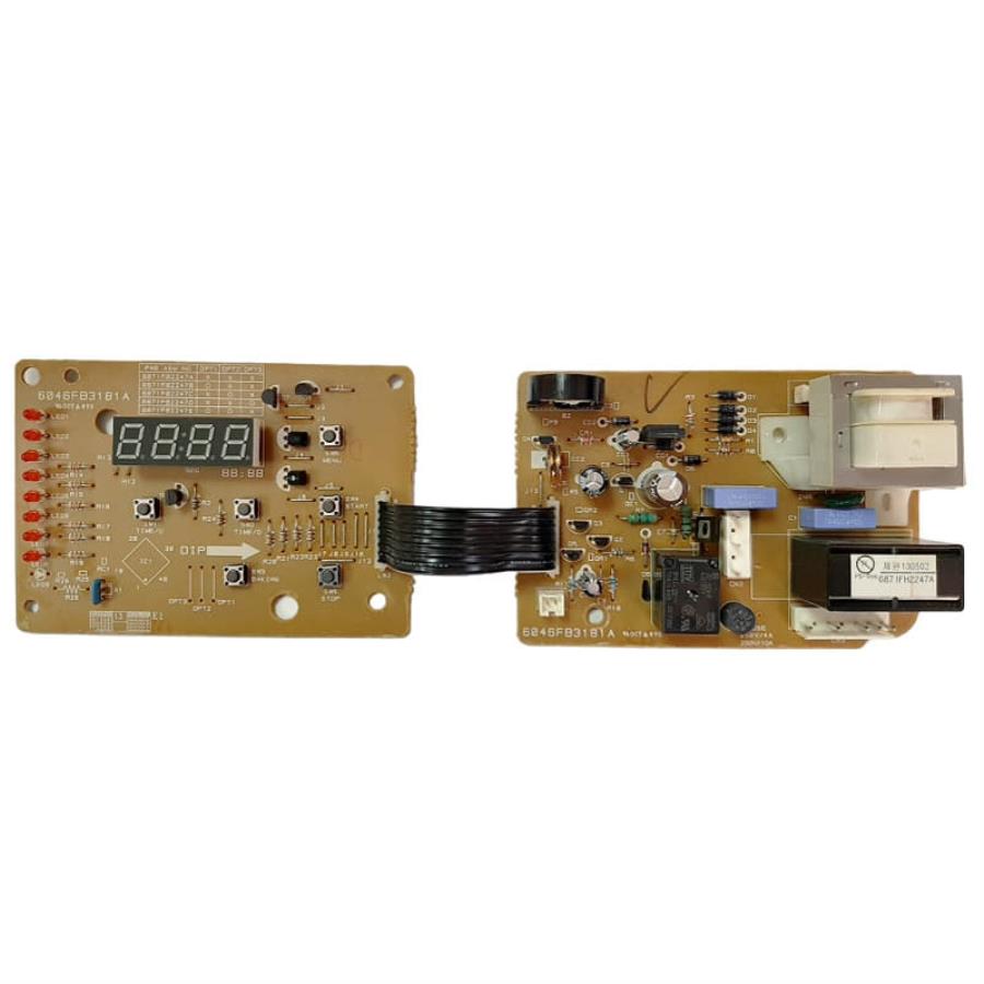 картинка LG HB-206CJ-PPV (6046FB3181A) БУ плата питания в сборе с платой управления для хлебопечки HB-206CJ  от магазина Интерком-НН