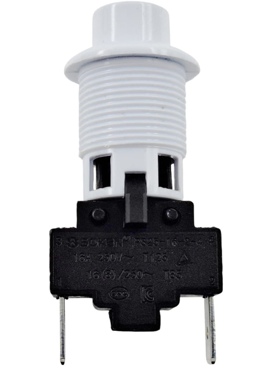 картинка Gefest ПКН-507.2-113 кнопка подсветки духовки 2-х контактная 16A, 250V для плиты Гефест 1300, 1500 от магазина Интерком-НН