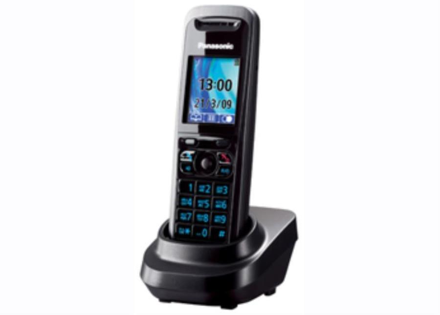 картинка Panasonic KX-TGA840RUT - Дополнительная трубка DECT (радиотелефон) , цвет: темно-серый металлик  от магазина Интерком-НН