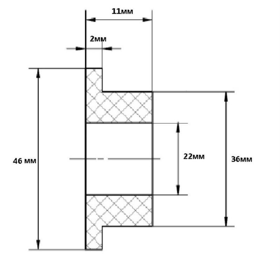 картинка Втулка шнека МИМ-350.05.013 для мясорубки ТОРГМАШ МИМ-300М, МИМ-350, МИМ-600М от магазина Интерком-НН