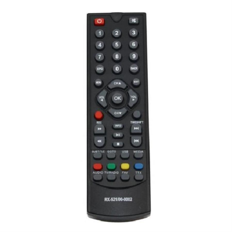 картинка Huayu RX-521/00-0002 (17567) пульт дистанционного управления (ПДУ) для цифровой приставки REXANT  от магазина Интерком-НН