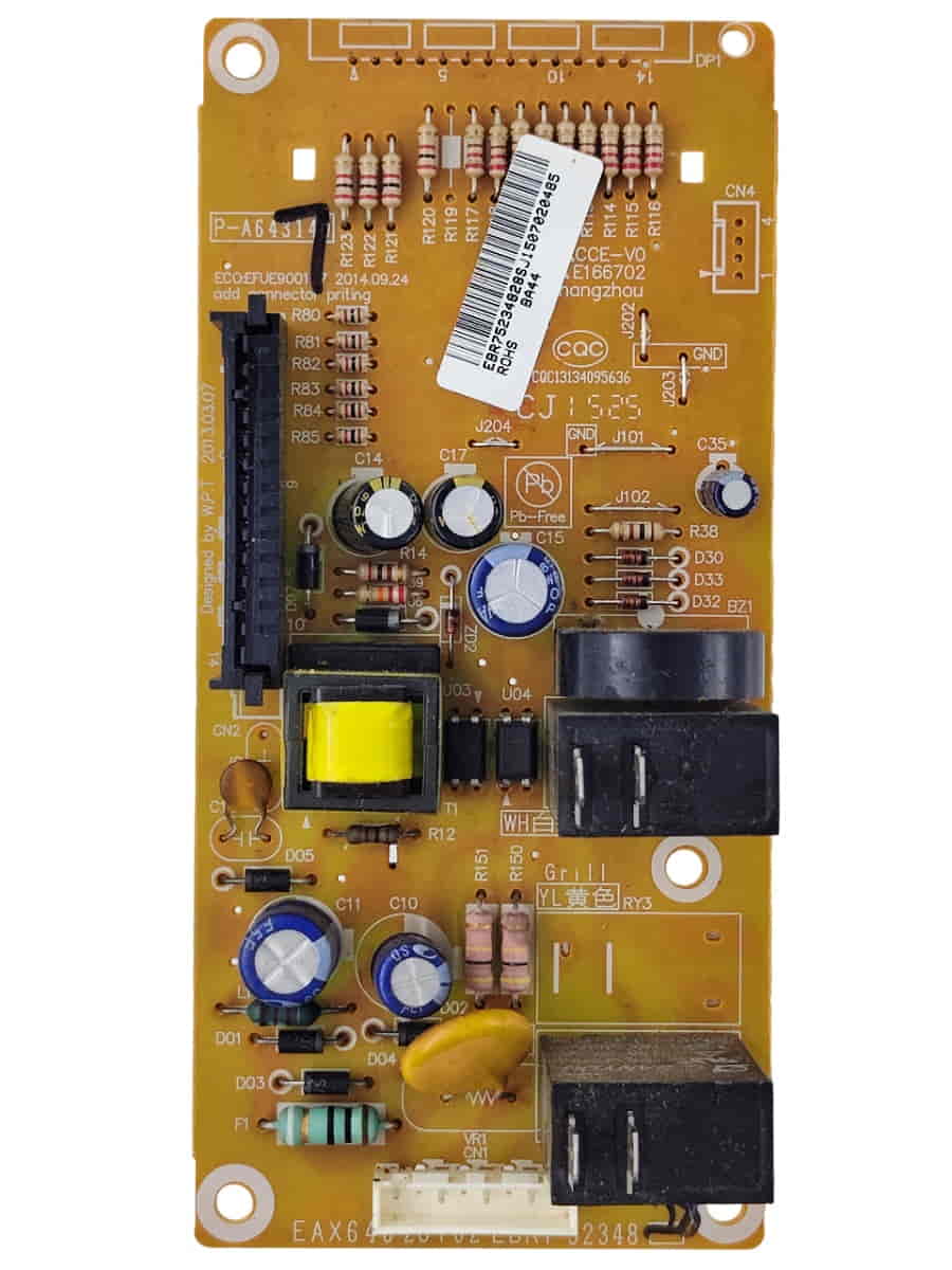 картинка LG EBR75234828 БУ (USED) Плата управления для микроволновой печи MS2042D от магазина Интерком-НН