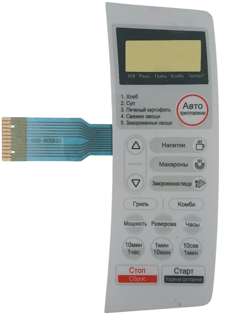 картинка Daewoo TH-KOG-6CGB5S Сенсорная панель СВЧ KOG-6CGB от магазина Интерком-НН