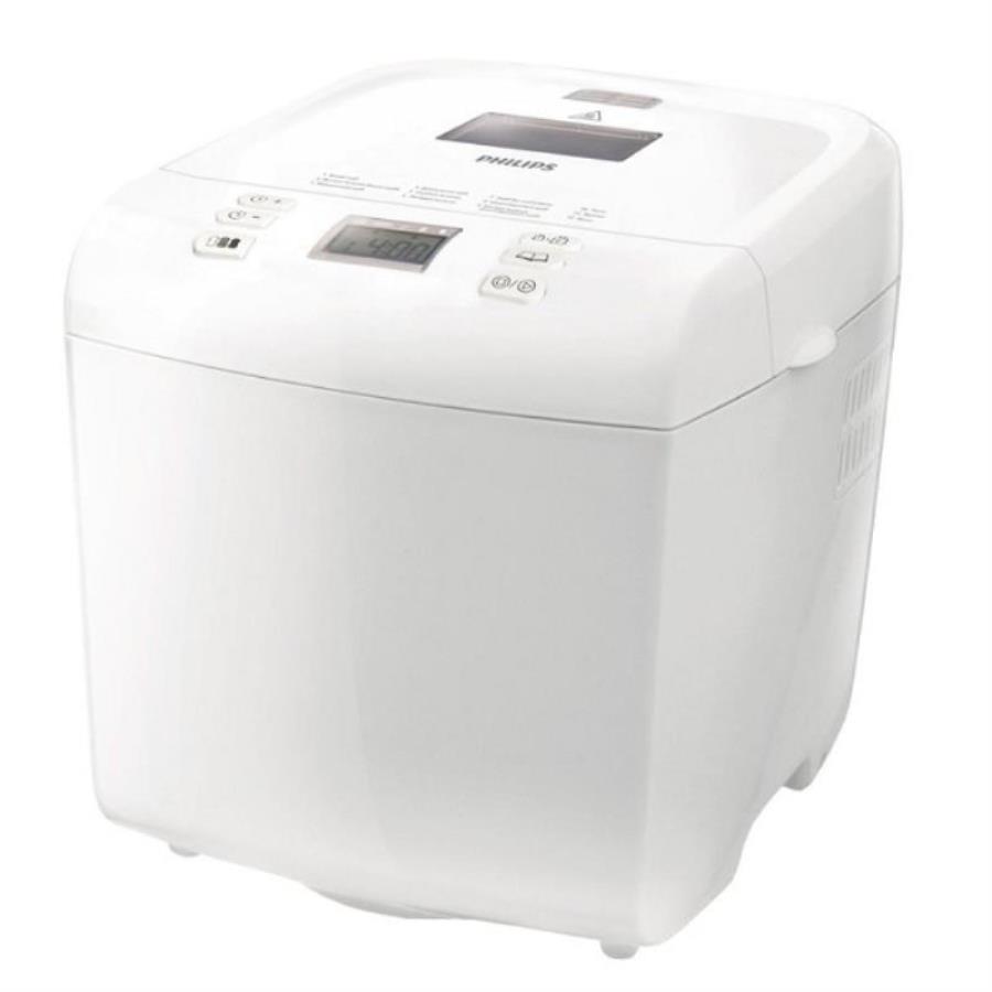 картинка Philips HD9016/30 хлебопечь, вес выпечки 750/1000г, отсрочка старта 13ч, 12 программ, цвет белый от магазина Интерком-НН