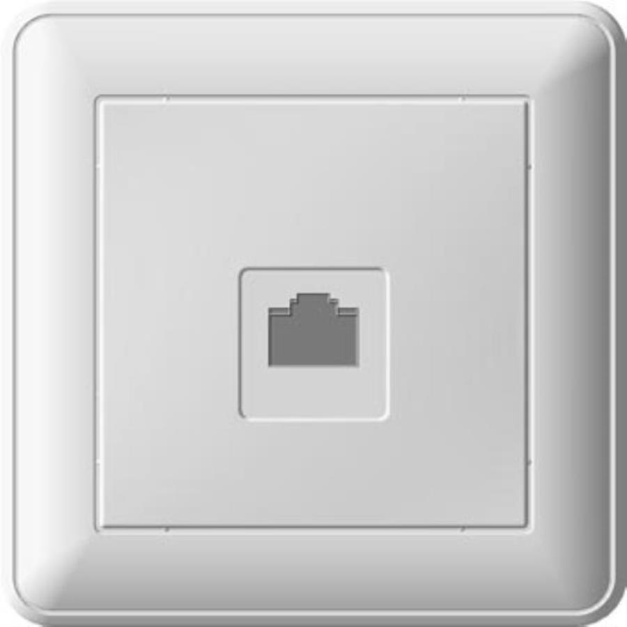 картинка РСИ-152К5Е-18 Розетка М59х1 комп. скр. кат.5 (бел.) от магазина Интерком-НН