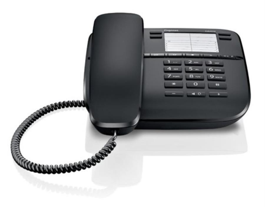 картинка Телефон проводной Gigaset DA410 RUS черный от магазина Интерком-НН