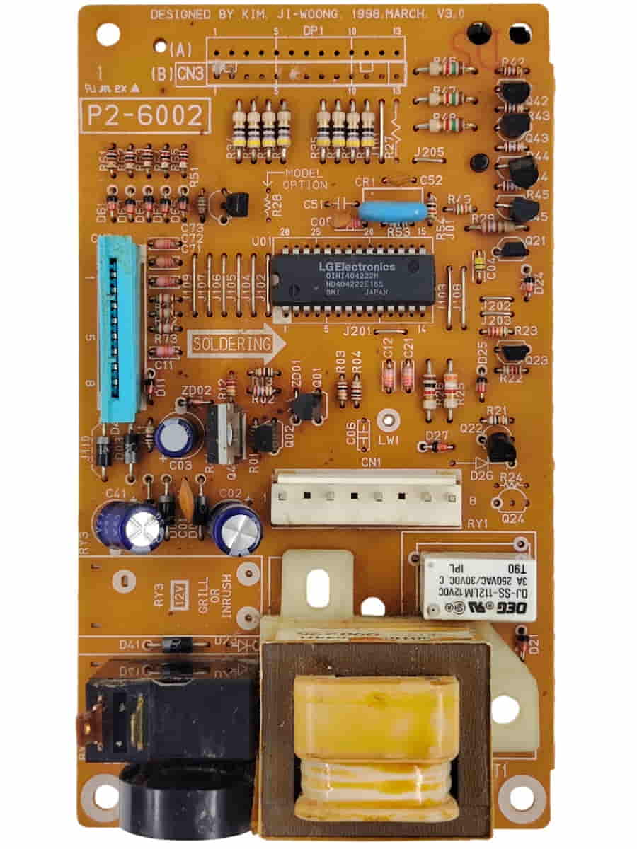 картинка LG 6871W2S002B БУ (USED) Плата управления для микроволновой печи MS-191MC от магазина Интерком-НН