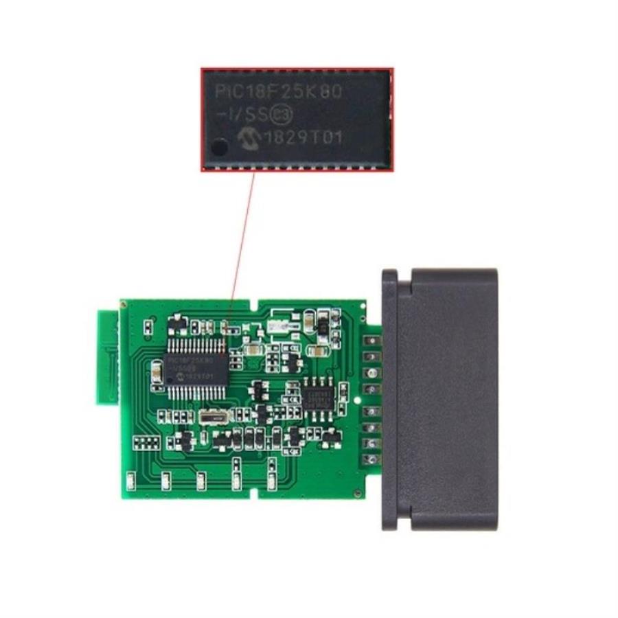картинка OBD2 USB адаптер V1.5  ELM327 чип PIC18F25K80 автомобильный диагностический сканер от магазина Интерком-НН