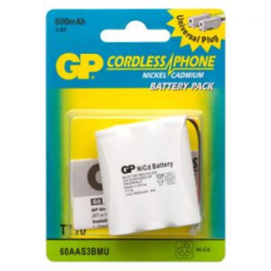 картинка Аккумулятор GP-T110 (аналог KX-A36, HHR-P501) никель-кадмиевый, 60ААS3BMU, 600mAh, 3.6 V от магазина Интерком-НН