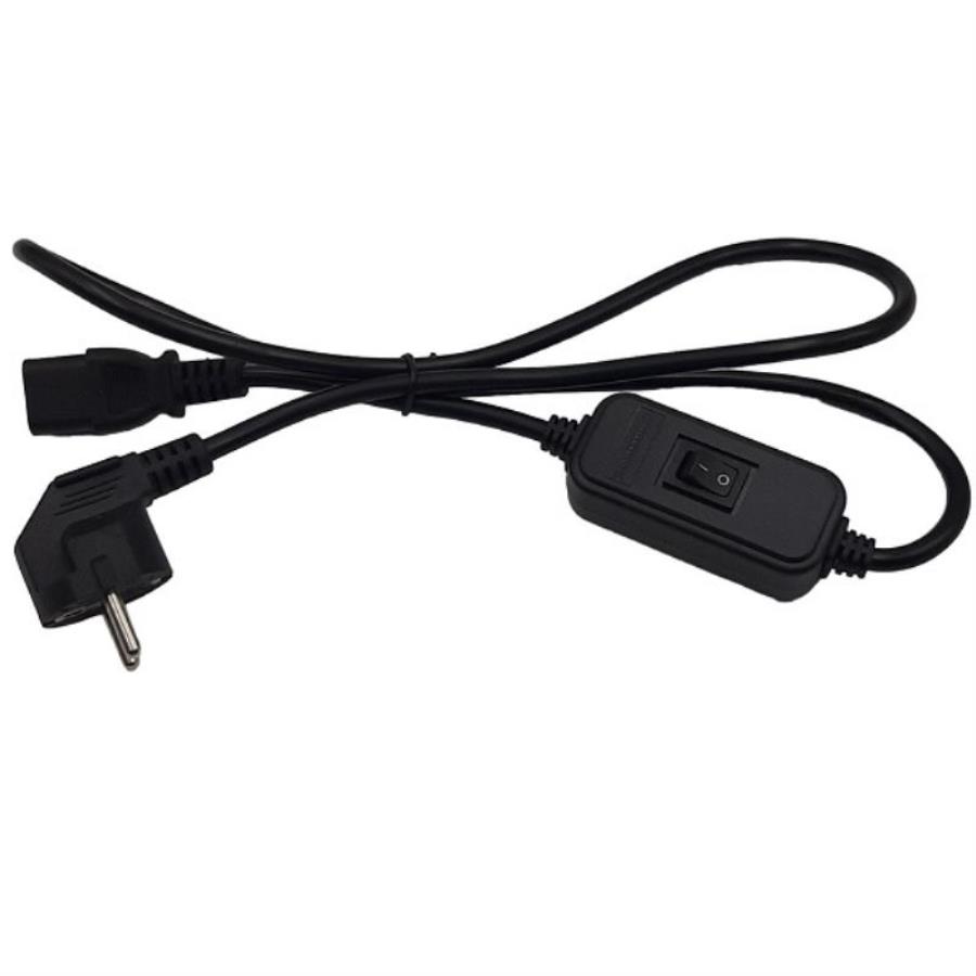 картинка Redmond RMCXXXXXXXXXXAXXXAC провод сетевой, кабель питания с выключателем (черный) от магазина Интерком-НН