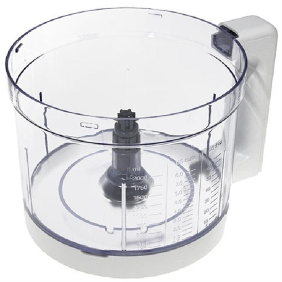 картинка Braun 7322010504 чаша основная пластиковая 2000мл для кухонного комбайна FP5150WH, FP5160WH от магазина Интерком-НН