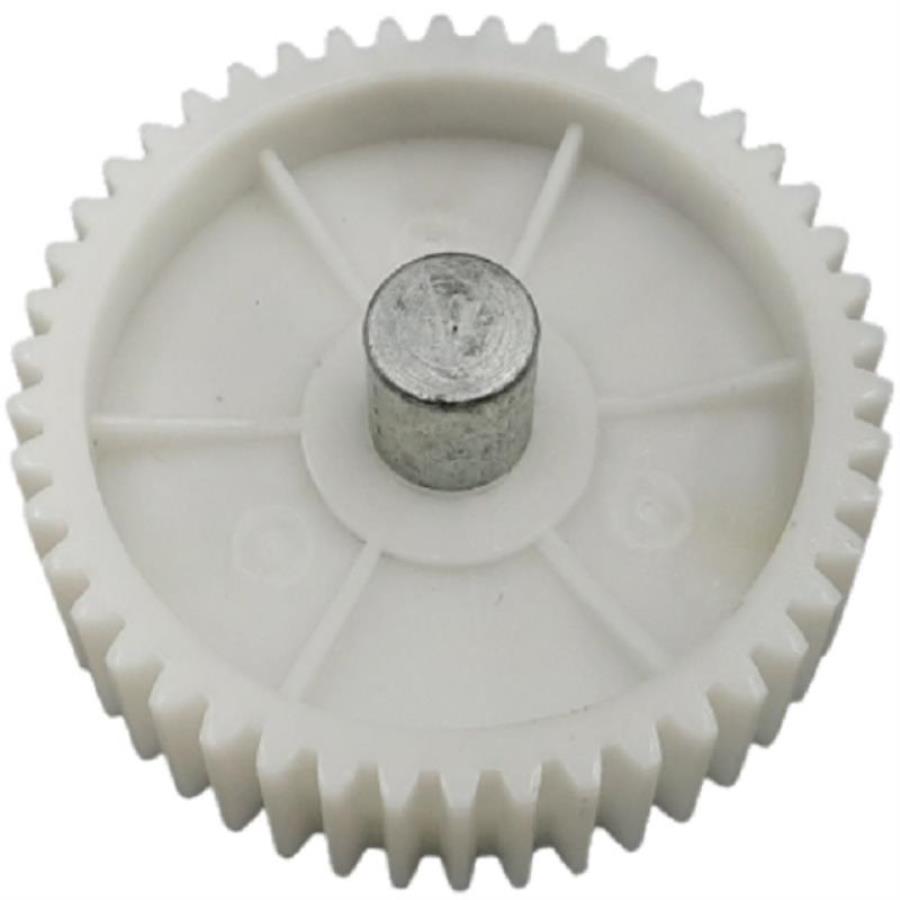 картинка Шестерня большая с валом (вариант №2) D=82/16мм, H=60мм, 46 прямых зубьев для мясорубки Moulinex от магазина Интерком-НН