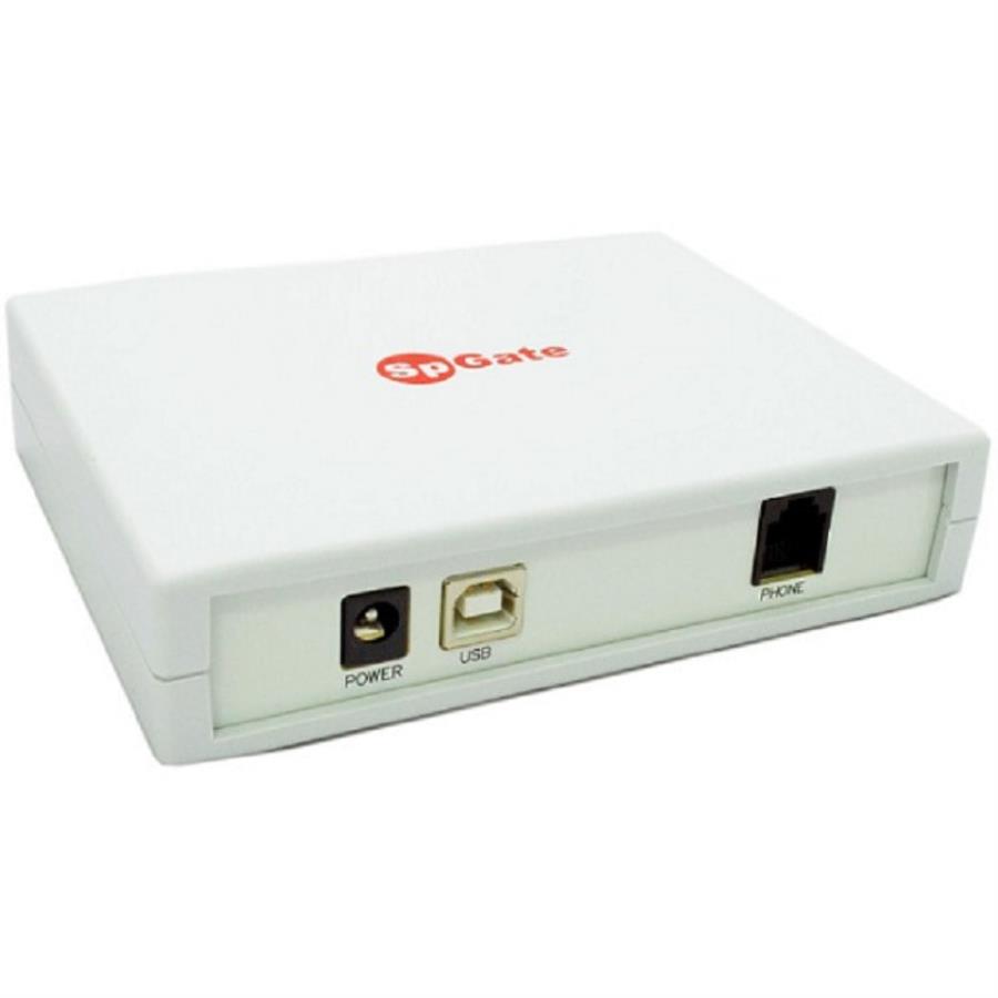 картинка SpGate FXO GSM-Шлюз для подключения аналоговой телефонной линии или внутренней линии АТС к сотовой  от магазина Интерком-НН