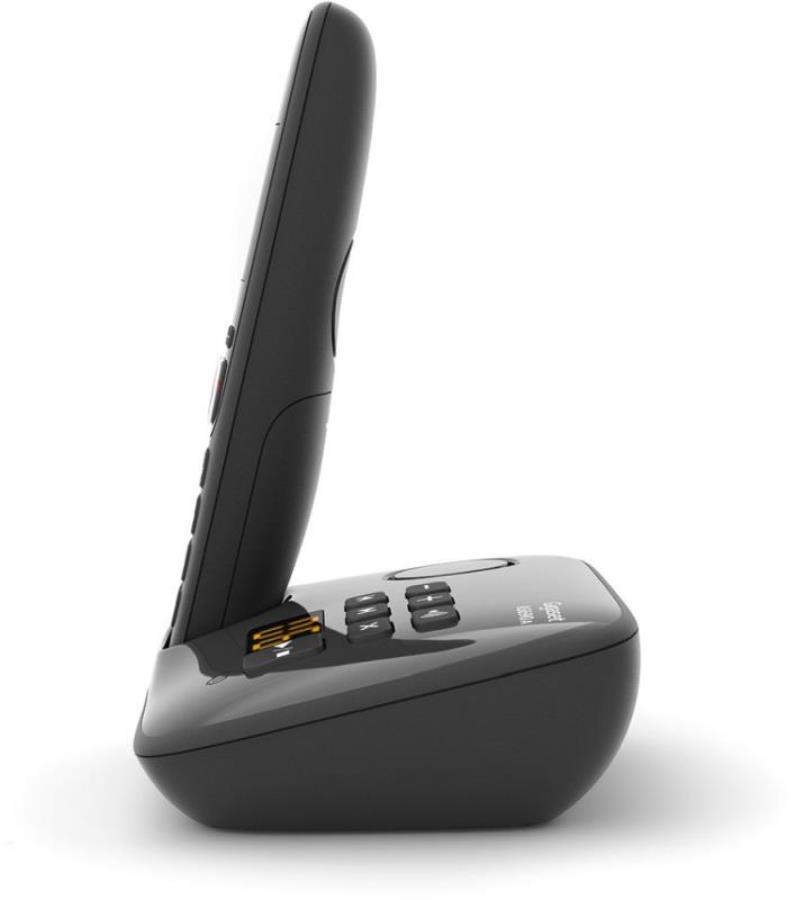 картинка Р/Телефон Dect Gigaset AS690A RUS черный автооветчик АОН от магазина Интерком-НН