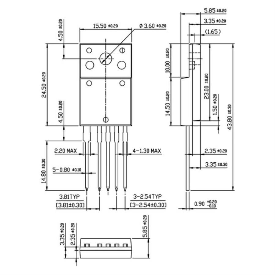 картинка 5Q12656 (1203-002257 A) микросхема  от магазина Интерком-НН