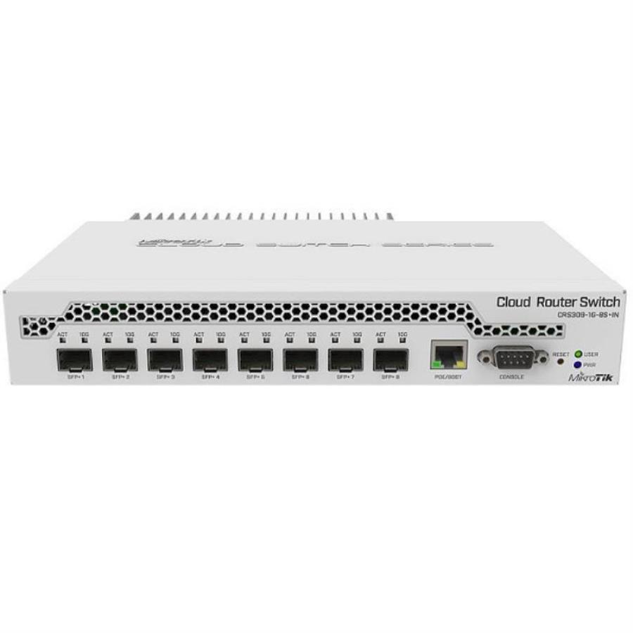 картинка MikroTik CRS309-1G-8S+IN Коммутатор  от магазина Интерком-НН