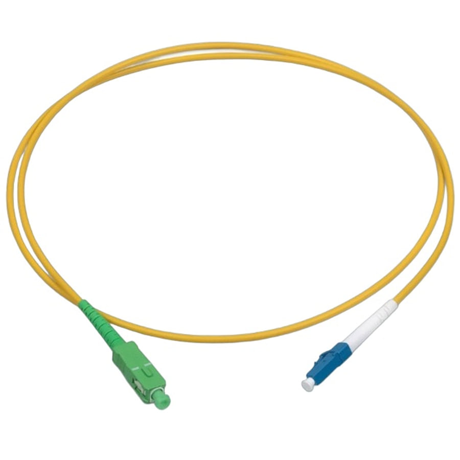 картинка Патч-корд оптический (optic patch cord) SC/APC-LC/UPC SM 9/125мкм одномодовый (simplex) 1 метр от магазина Интерком-НН
