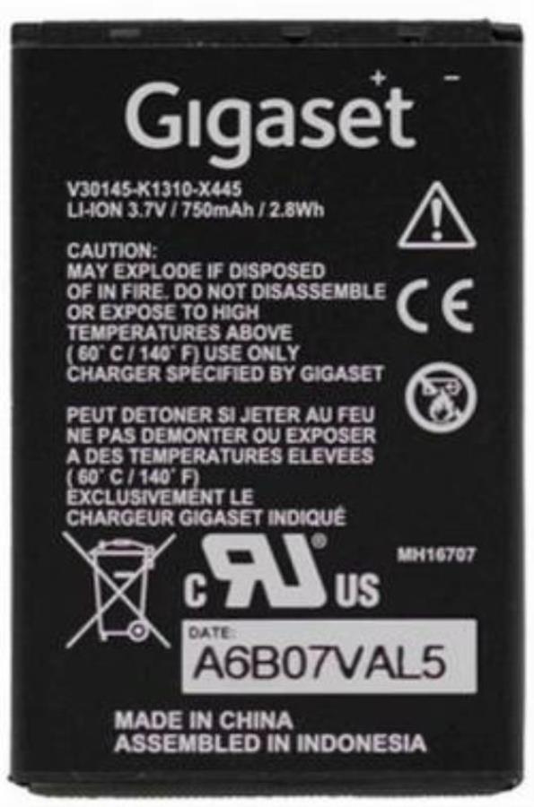 картинка Аккумулятор Gigaset SL400H 750mAh for DECT от магазина Интерком-НН