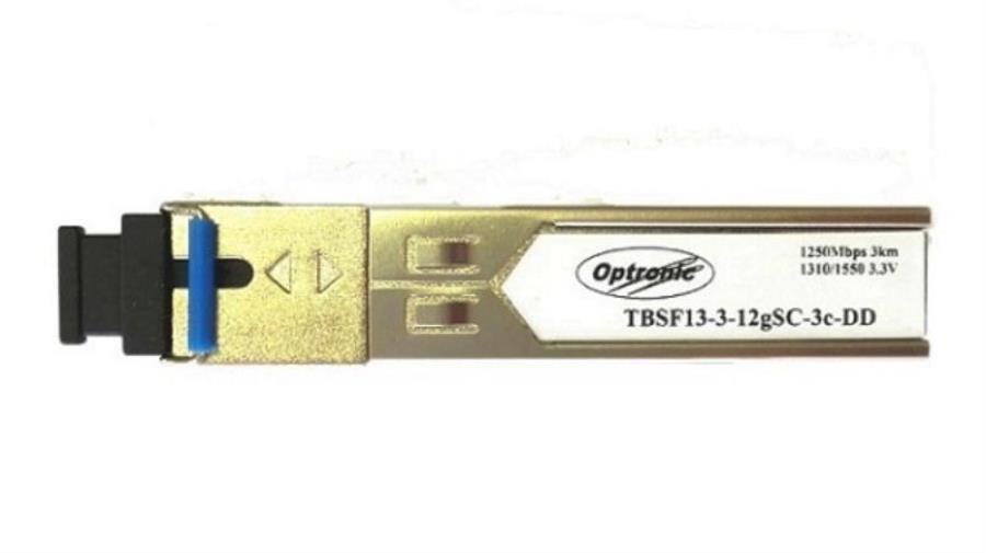картинка Optronic TBSF13-3-12gSC-3c-DD Модуль SFP WDM трансивер, 1.25Гбит/с, 1310/1550нм, 3км, DDM от магазина Интерком-НН