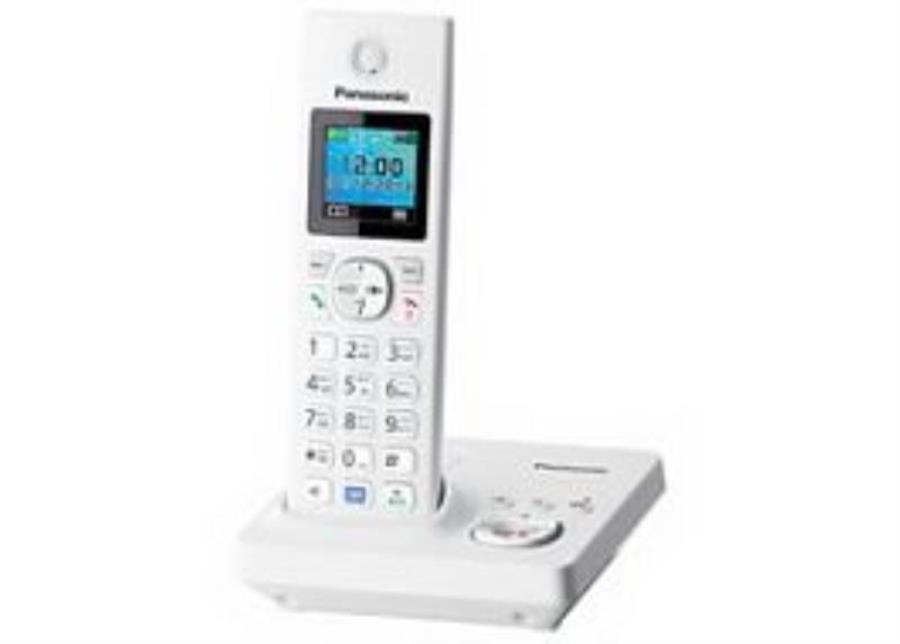 картинка Panasonic KX-TG7862RU2 - Беспроводной телефон DECT (радиотелефон) с автоответчиком, цвет: белый/черн от магазина Интерком-НН