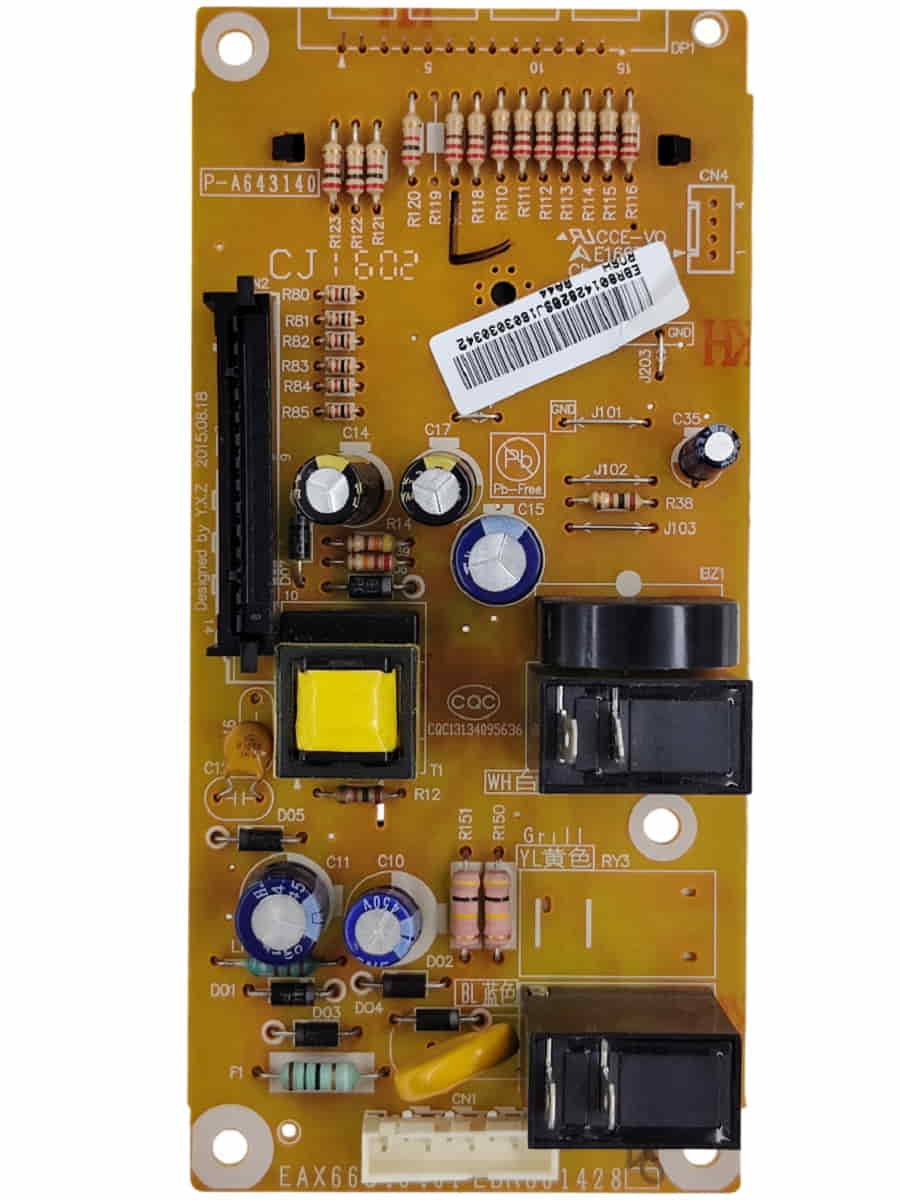 картинка LG EBR80142828 БУ (USED) Плата управления для микроволновой печи MS20R44DAR от магазина Интерком-НН