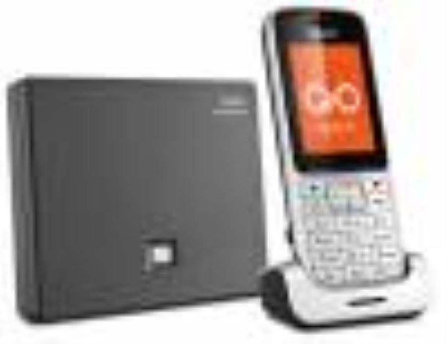картинка Телефон IP Gigaset SL450A GO RUS серебристый (S30852-H2721-S301) от магазина Интерком-НН
