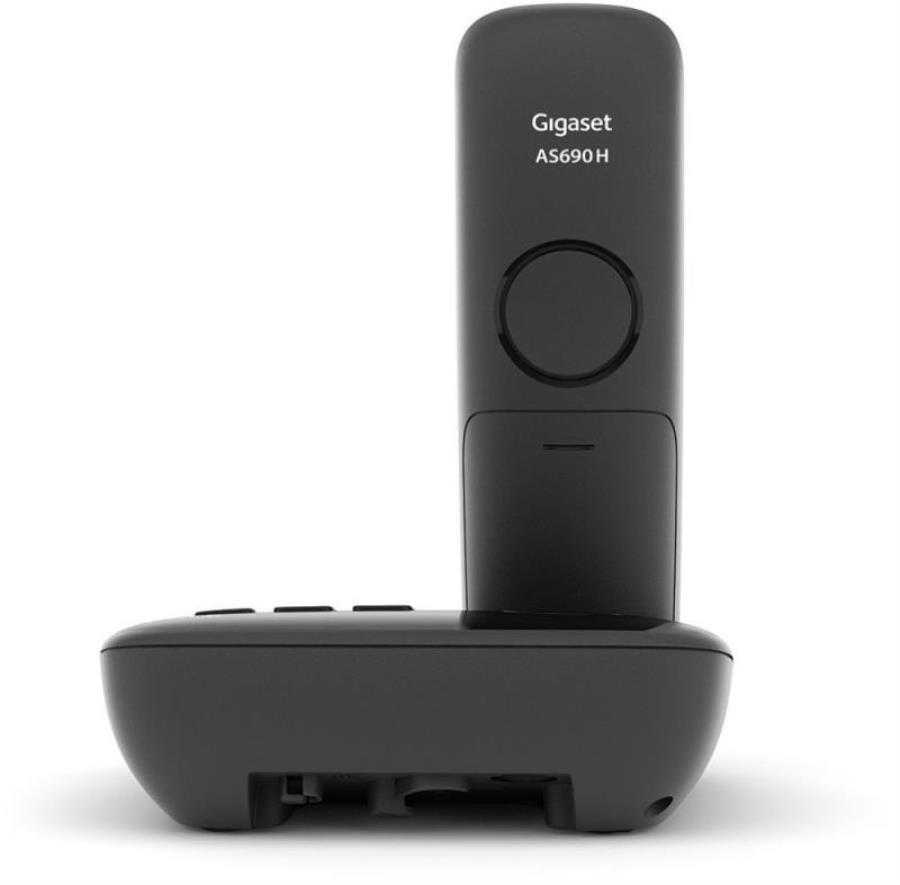 картинка Р/Телефон Dect Gigaset AS690A RUS черный автооветчик АОН от магазина Интерком-НН