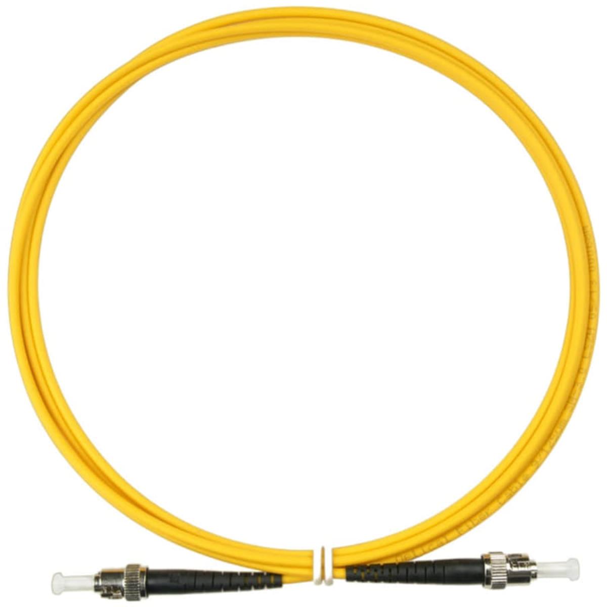 картинка Патч-корд оптический (optic patch cord) ST/UPC-ST/UPC SM 9/125мкм одномодовый (simplex) 5 метров от магазина Интерком-НН