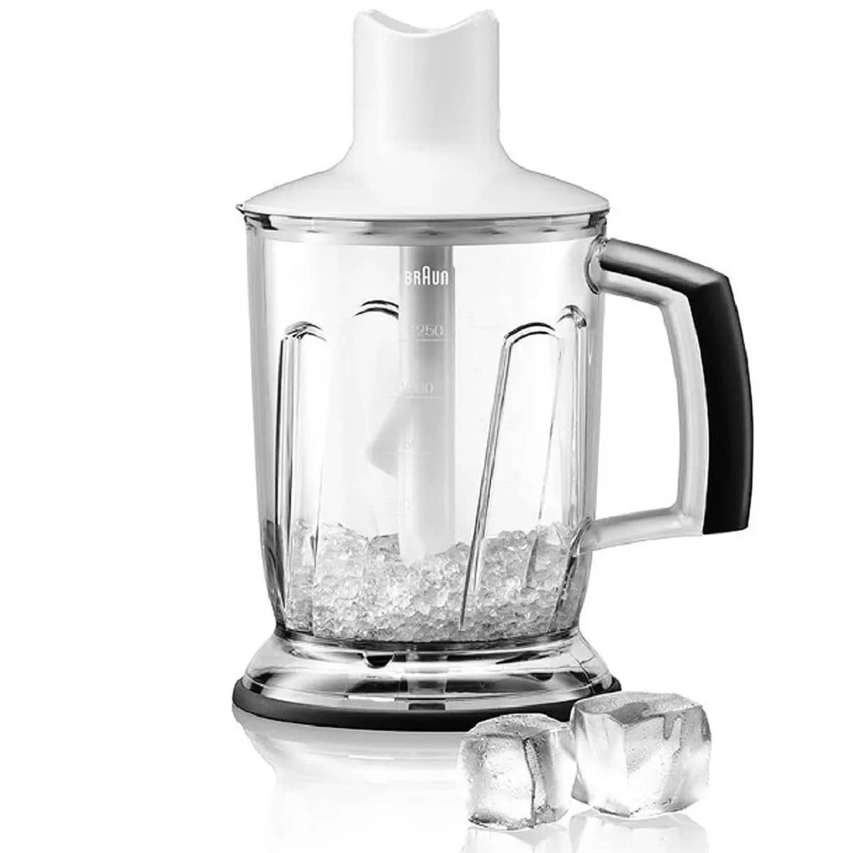 картинка Braun AX22110004, MQ40 измельчитель в сборе 1250мл для блендера Multiquick 3, 5, 7 белый от магазина Интерком-НН
