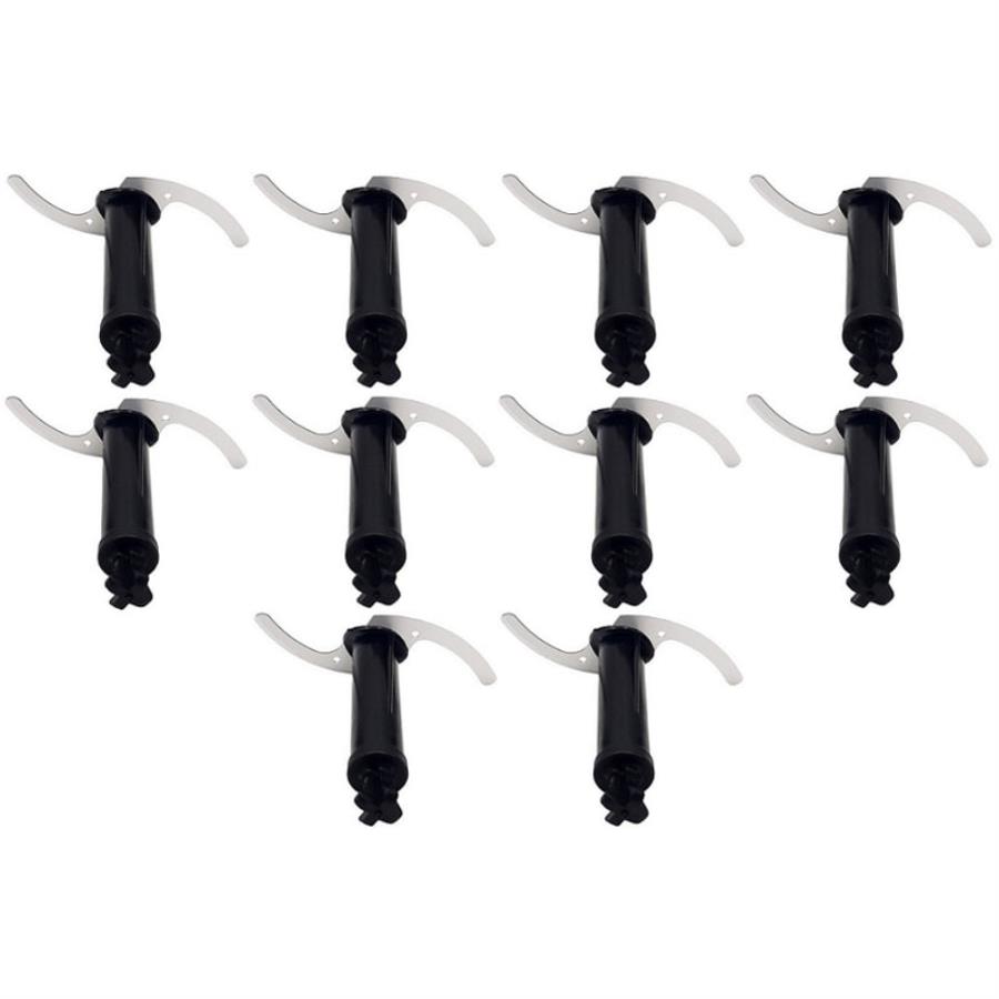 картинка Нож измельчителя 100мм черный 10шт для блендера Redmond, Polaris, Red solution от магазина Интерком-НН