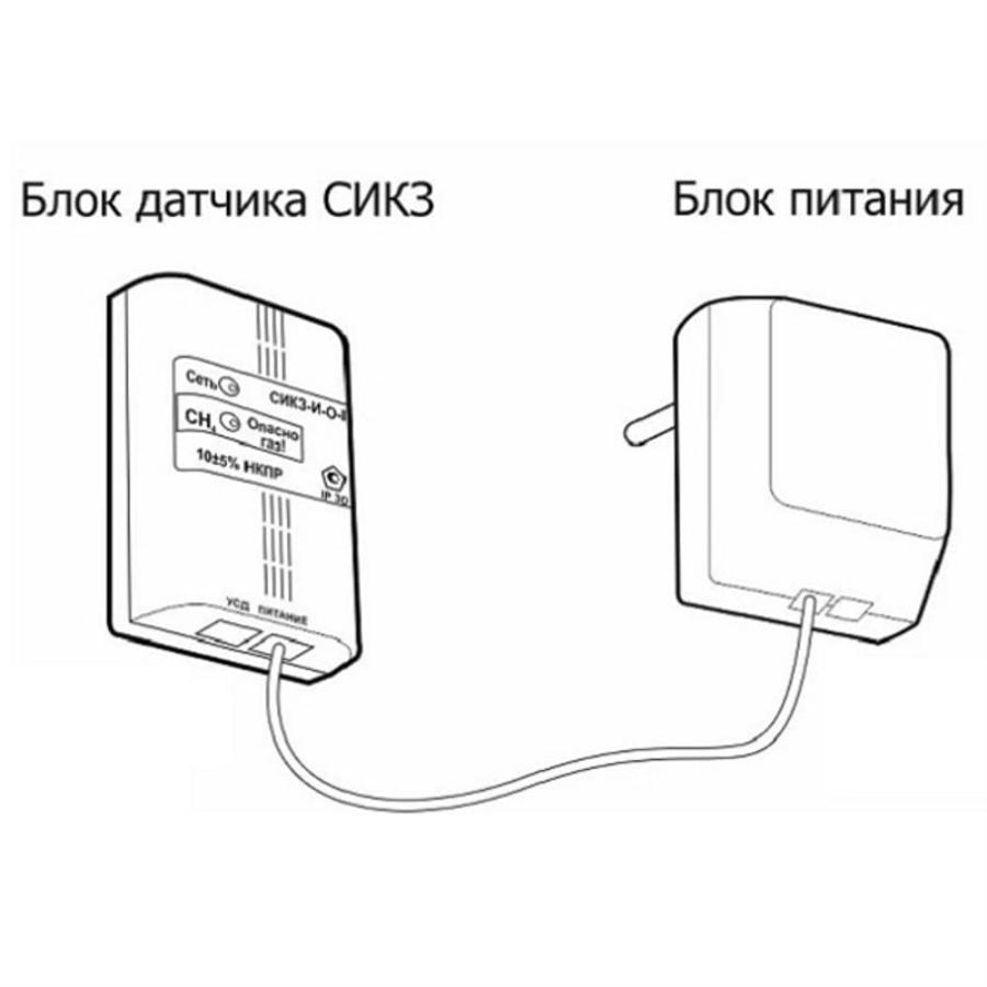 картинка СИКЗ-И-О-1 (49673) Сигнализатор загазованности, природный газ (метан) сертифицирован от магазина Интерком-НН