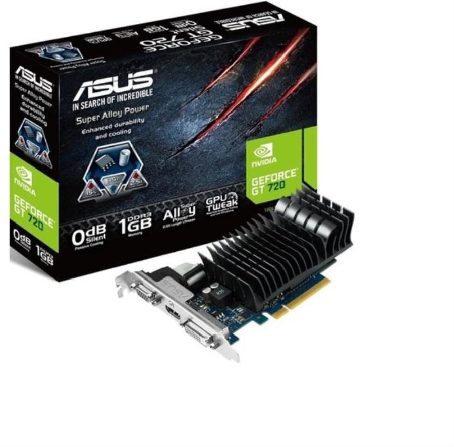 картинка Видеокарта Asus PCI-E GT720-SL-1GD3-BRK nVidia GT 720 1024Mb 64bit DDR3  от магазина Интерком-НН