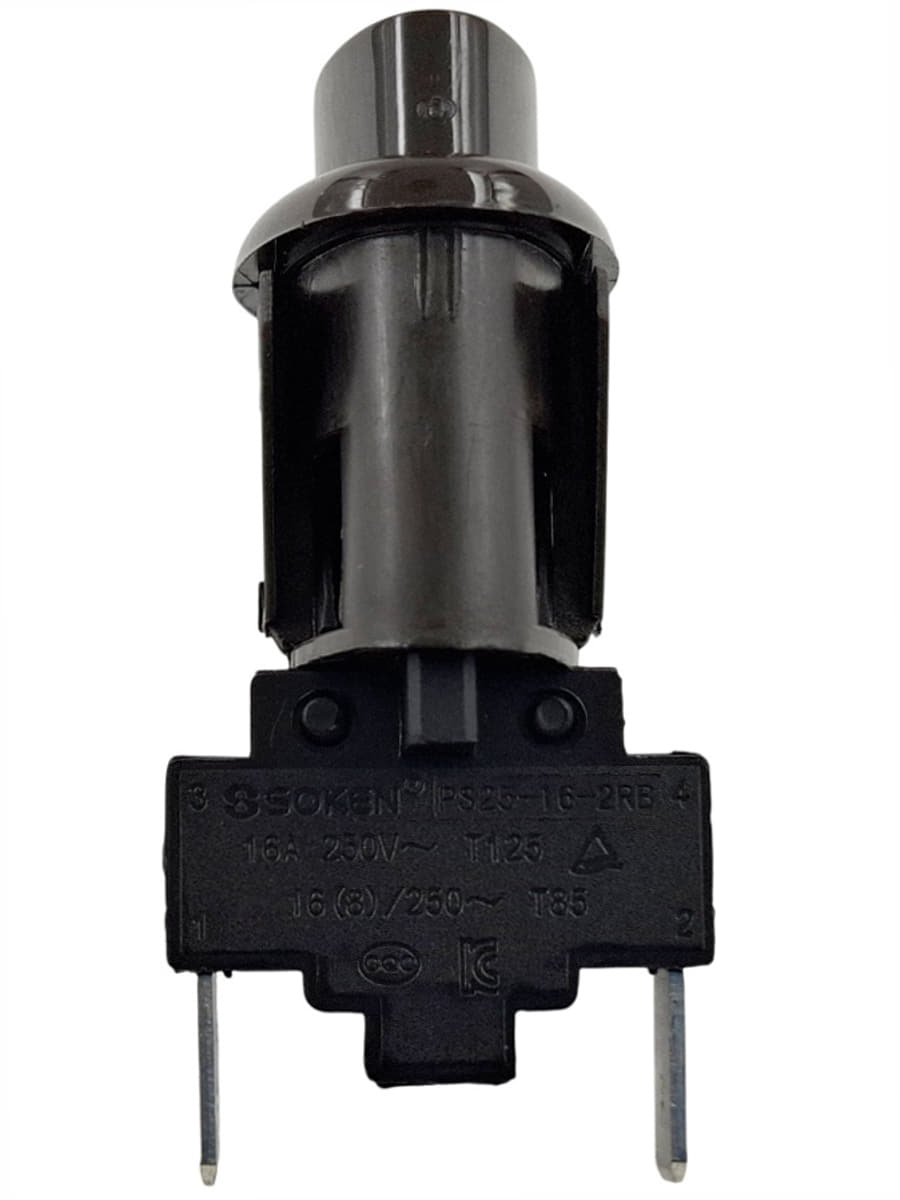 картинка Gefest ПКН-508-444 кнопка электророзжига 2-х контактная 16A, 250V для плиты Гефест  от магазина Интерком-НН