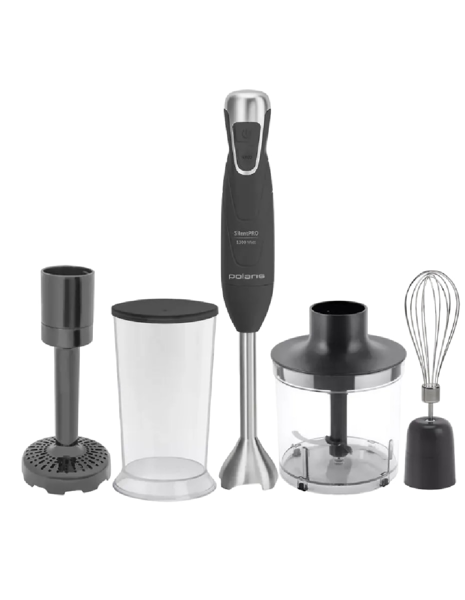 картинка Polaris PHB-1283 блендер погружной 1300 Вт SilentPRO темно-серый от магазина Интерком-НН