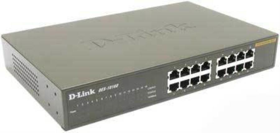 картинка D-Link DES-1016D Неуправляемый коммутатор с 16 портами 10/100BASE-TX  от магазина Интерком-НН