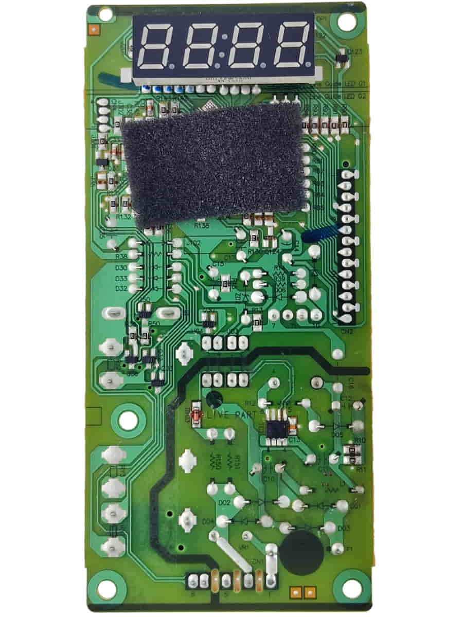 картинка LG EBR75234828 БУ (USED) Плата управления для микроволновой печи MS2043H от магазина Интерком-НН