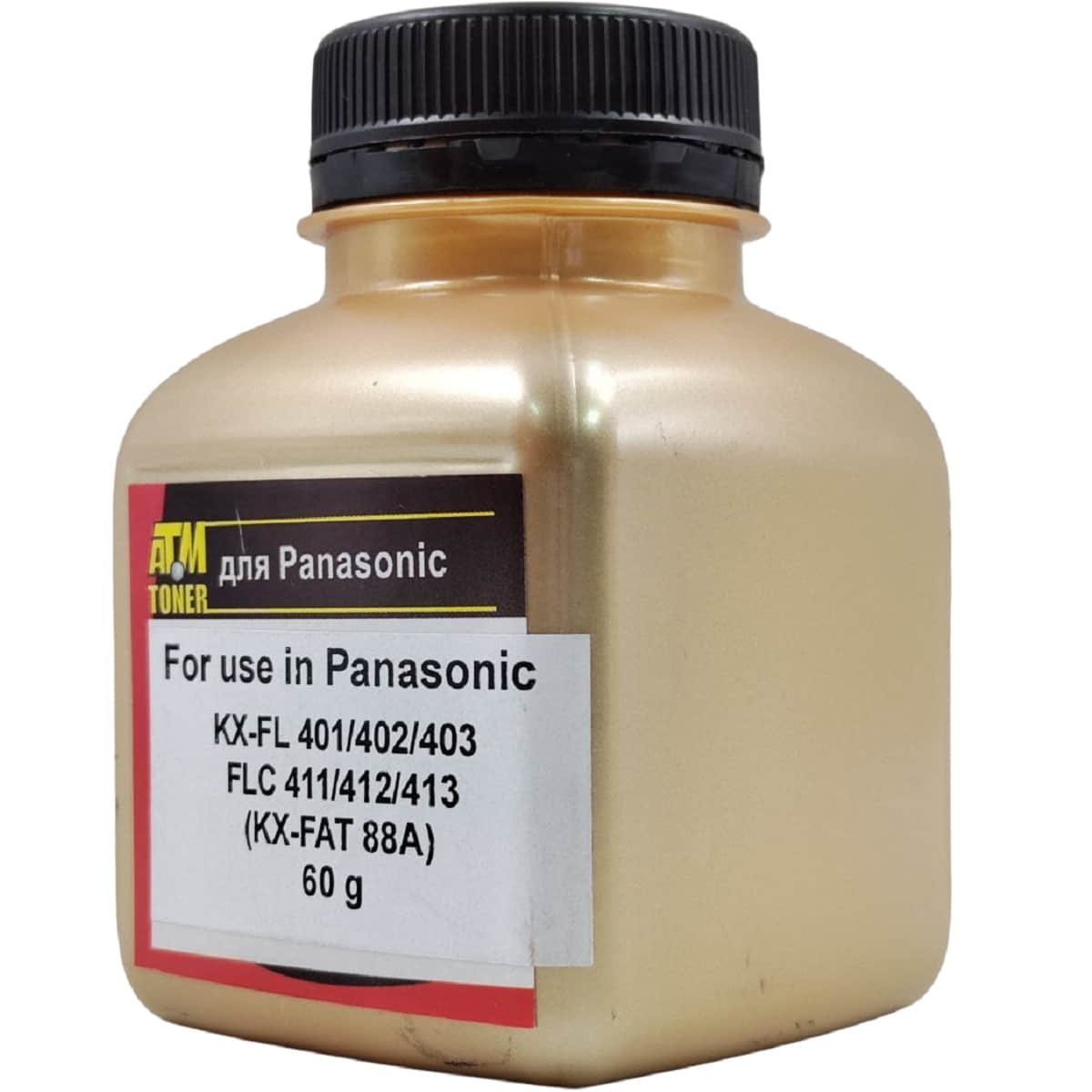 картинка Тонер Gold ATM 2801120000 для картриджа Panasonic KX-FAT411A (флакон 60г)  от магазина Интерком-НН