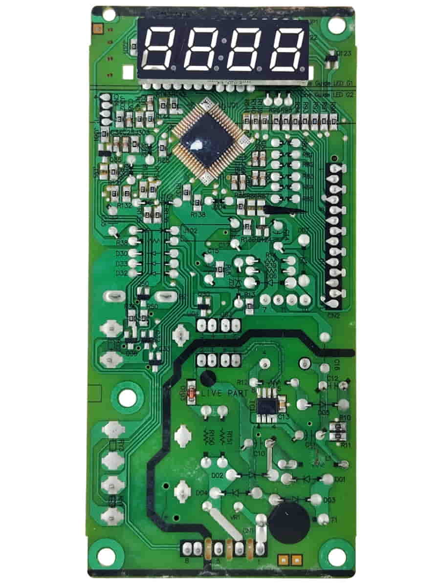 картинка LG EBR75234828 БУ (USED) Плата управления для микроволновой печи MS2042D от магазина Интерком-НН