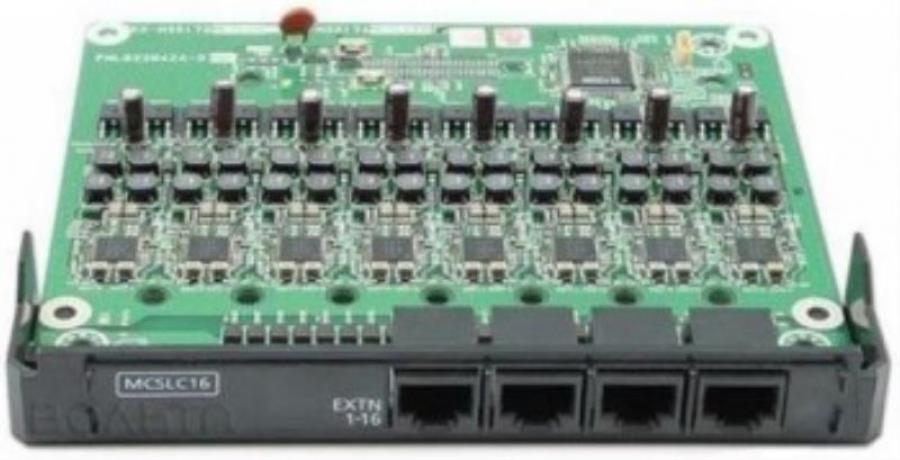 картинка Panasonic KX-NS5172X плата 16-портовая цифровых внутренних линий DLC16 для KX-NS500 от магазина Интерком-НН