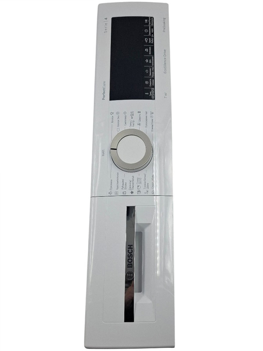 картинка Bosch 11052744 панель управления в сборе для стиральной машины WHA122XEBL, WHA122XEOE от магазина Интерком-НН