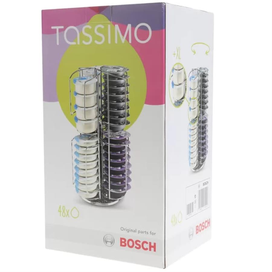 картинка Bosch 00576791 подставка для Т-дисков TASSIMO (до 48 дисков) для капсульной кофемашины от магазина Интерком-НН