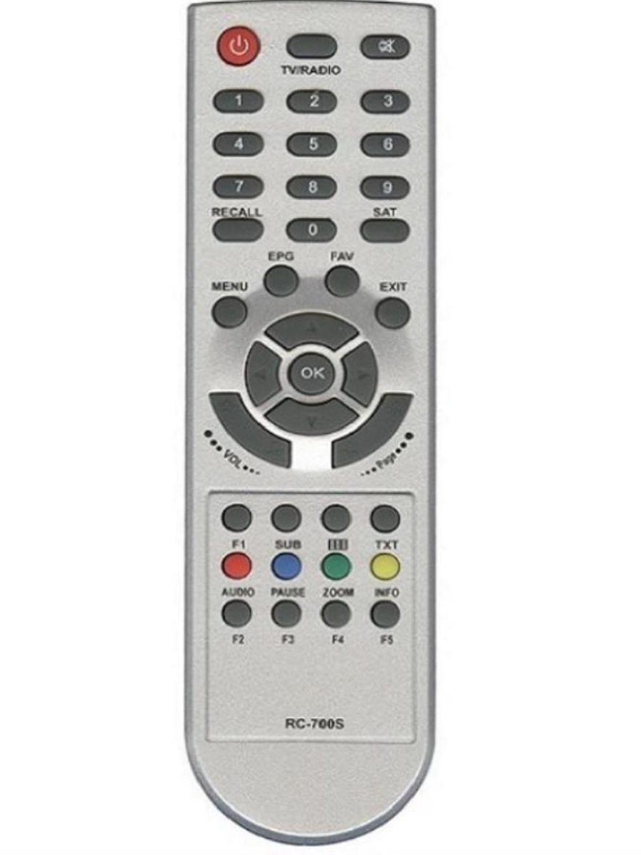 картинка Huayu D-RC-700S (20762) пульт дистанционного управления (ПДУ) для приставки Evolution  от магазина Интерком-НН