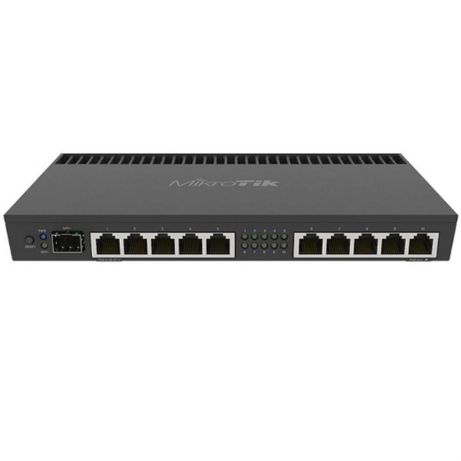 картинка Mikrotik RB4011iGS+RM маршрутизатор 10 x RJ45 10/100/1000 Mbps, 1 x SFP+ 10 Gbps от магазина Интерком-НН