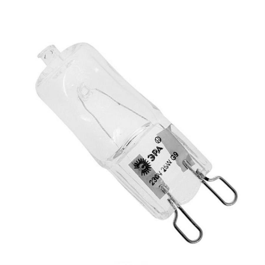 картинка Галогенная лампа без рефлектора ERA JCD-25-230V G9 CL 230V 25Вт прозрачная от магазина Интерком-НН