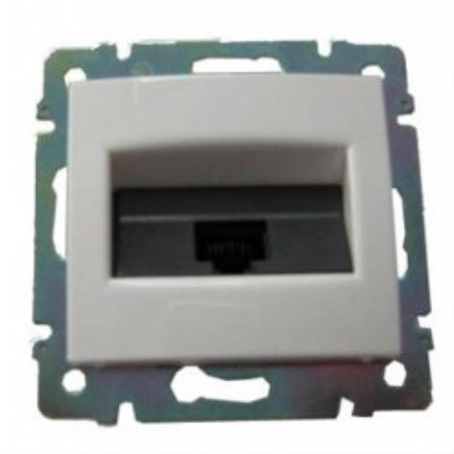 картинка 774230 Модуль розетки информационной 1хRJ45, кат. 6, с захватами, UTP, белый, Valena Legrand от магазина Интерком-НН