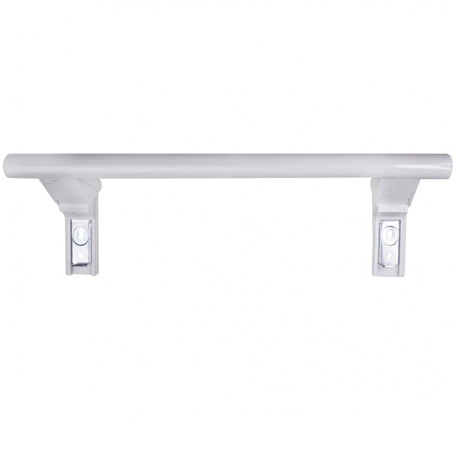 картинка Ручка двери 7430672-CH отжимная L=310мм без накладок (белая) для холодильника Liebherr от магазина Интерком-НН