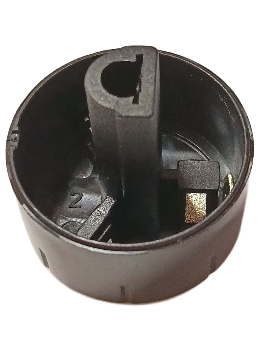 картинка Bosch 00616100 10шт ручка управления конфорки газовой варочной панели, цвет черный/стальной от магазина Интерком-НН