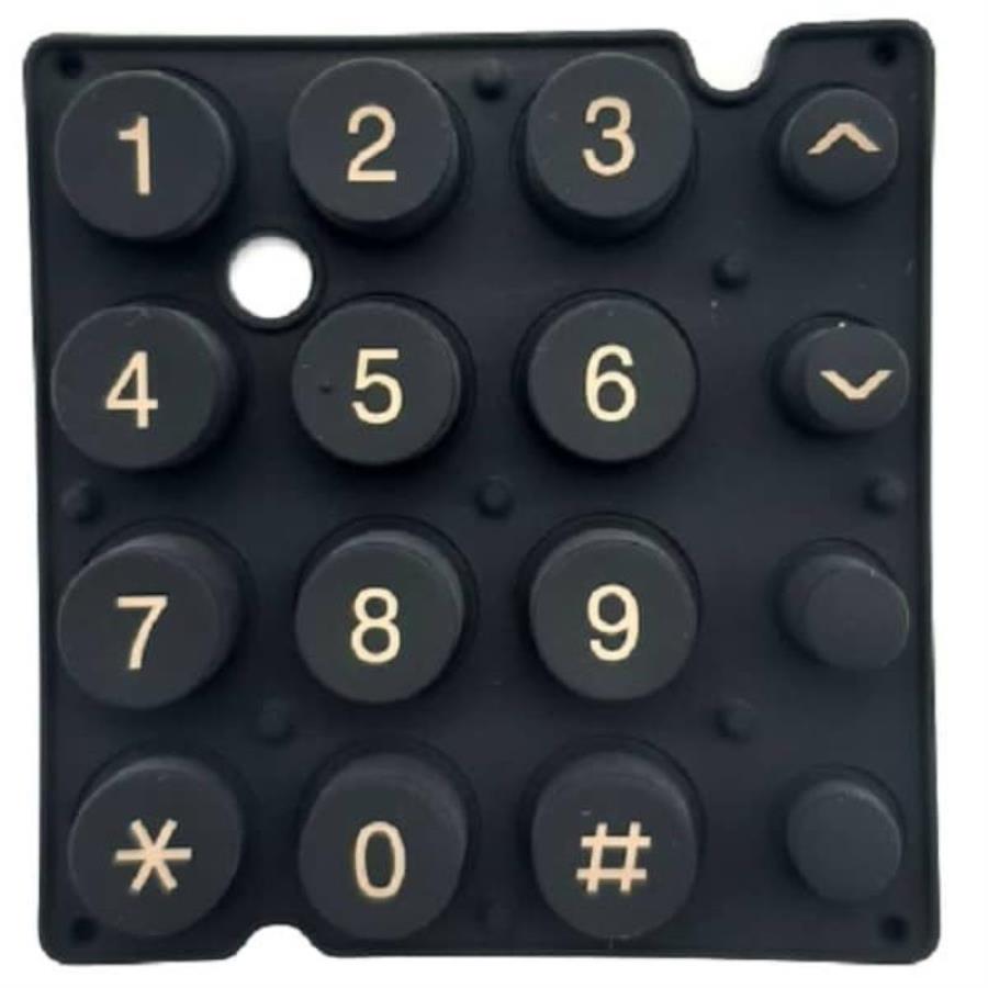 картинка Panasonic PQSX10248Y клавиатура для проводного телефонов KX-TS2350RUC, KX-TS2350RUR, RUT, RUB от магазина Интерком-НН