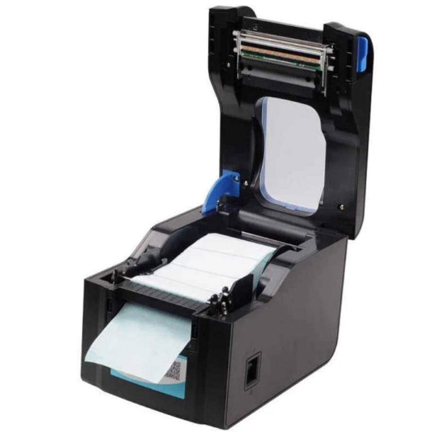 картинка Xprinter XP-370B USB термопринтер с автоотделителем этикеток, для термобумаги шириной 16-82 ммi. от магазина Интерком-НН