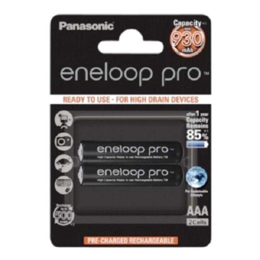 картинка Panasonic eneloop pro BK-4HCDE/2BE Аккумулятор 930mAh AAA BL2 от магазина Интерком-НН